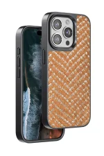 Venco iPhone 15 Viper Kapak - Kahverengi - Görsel 2