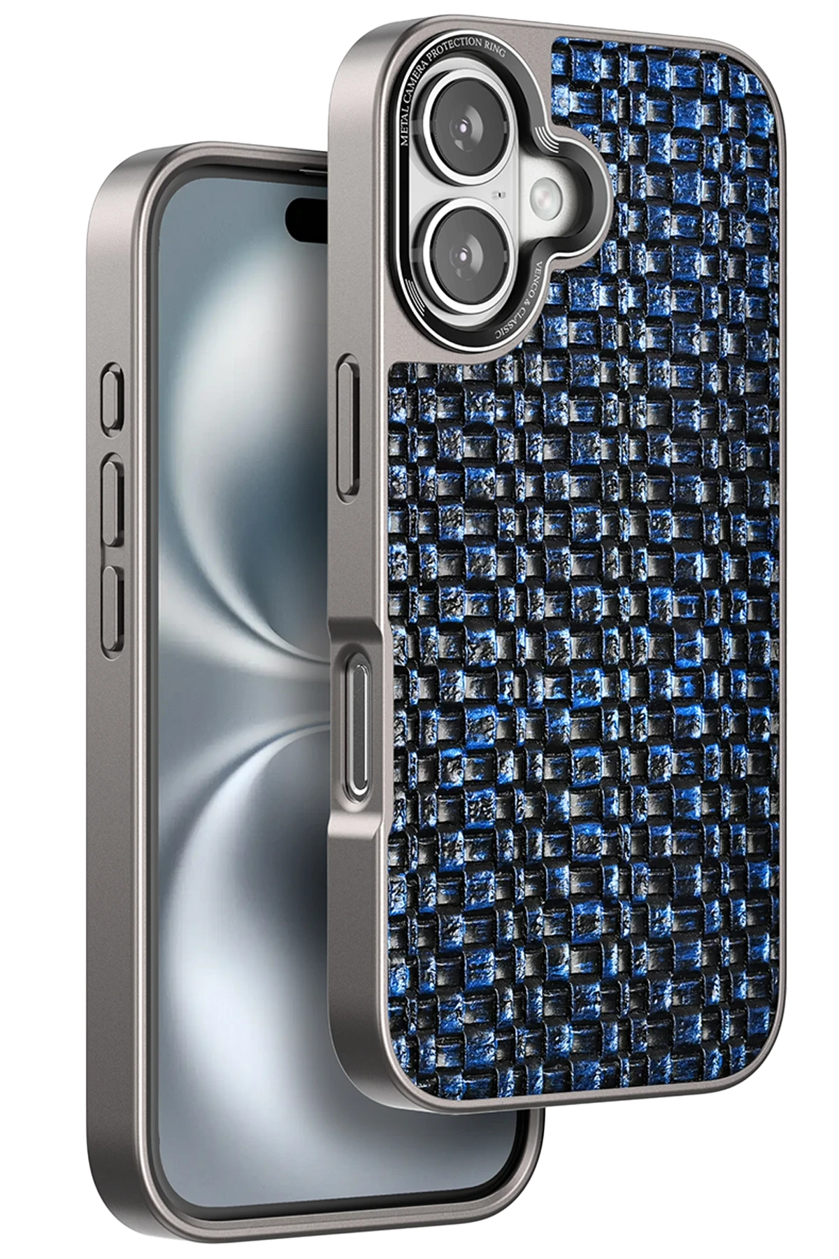 venco-iphone-16-brand-kapak-lacivert-default.webp Venco iPhone 16 Brand Kapak - Lacivert - Görsel 1