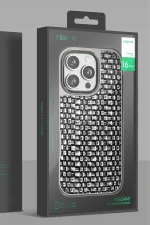 Venco iPhone 16 Pro Brand Kapak - Gümüş - Görsel 5