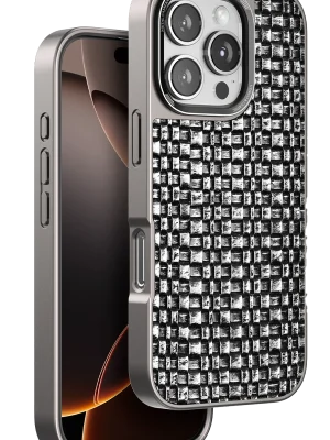 Venco iPhone 16 Pro Max Brand Kapak - Gümüş