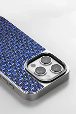 Venco iPhone 16 Pro Max Brand Kapak - Lacivert - Görsel 4