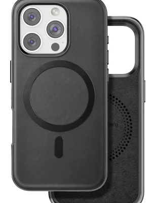 Venco iPhone 16 Pro Max Puskas Magsafe Kapak - Siyah