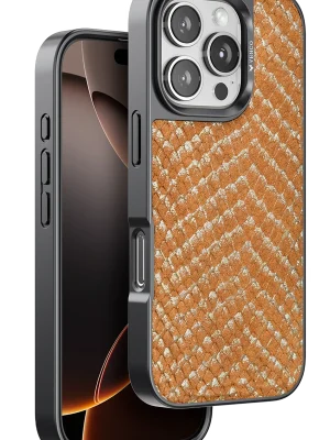 Venco iPhone 16 Pro Max Viper Kapak - Kahverengi