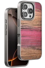 Venco iPhone 16 Pro Max Wave Kapak - Pembe