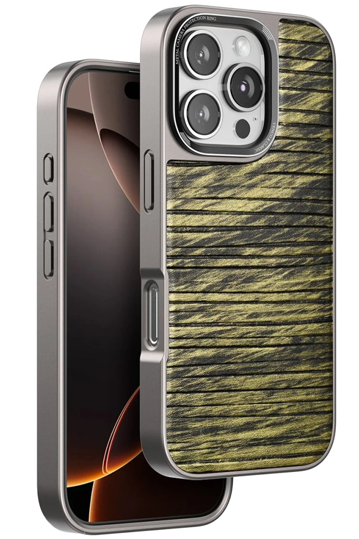 venco-iphone-16-pro-wave-kapak-koyu-kahve-default.webp Venco iPhone 16 Pro Wave Kapak - Koyu Kahve - Görsel 1