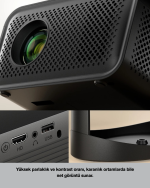Android TV 11 İşletim Sistemli Elektrikli Odaklama Projektör - Görsel 5