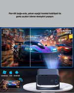 Android TV 11 İşletim Sistemli Elektrikli Odaklama Projektör - Görsel 3