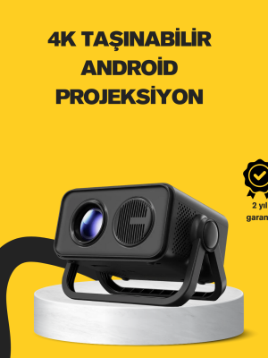 Full HD 1080P HDR Destekli Akıllı Projeksiyon Cihazı
