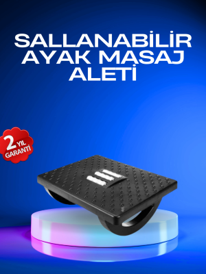 Ergonomik Ayak Destek ve Masaj Platformu – Denge ve Konfor Bir Arada