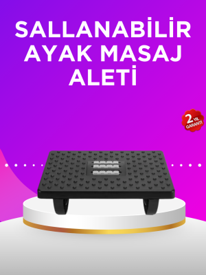 Masa Altı Ayak Dinlendirme Aparatı – Masajlı, Isıtmalı, Taşınabilir