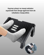 Masa Altı Ayak Dinlendirme Aparatı – Masajlı, Isıtmalı, Taşınabilir - Görsel 3