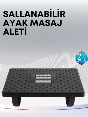 Ayak Destek ve Masaj Aleti – Ergonomik, Isıtmalı, Ayarlanabilir Yükseklik