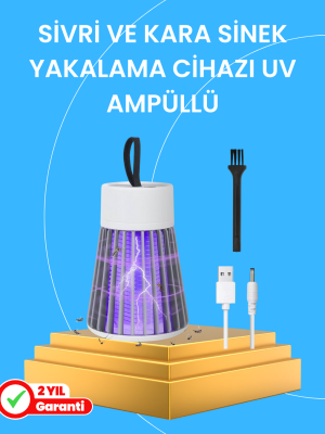 Çocuk ve Evcil Hayvan Dostu Sivrisinek Yakalama Lambası