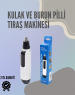 Hassas 3D Bıçaklı Kulak ve Burun Tıraş Makinesi