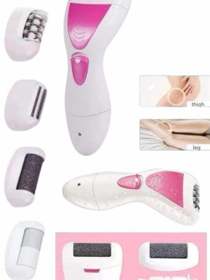 4 Başlıklı Bakım Cihazı Epilatör Tüy Alma Makinesi Topuk Törpüsü