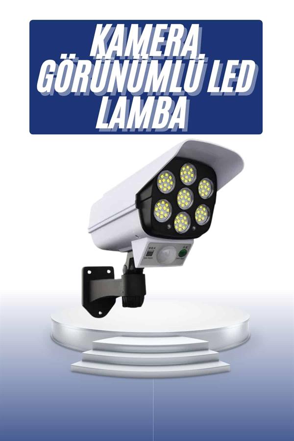 Compressed by jpeg-recompress Solar Bahçe Lambası Uzaktan Kumandalı Kamera Görünümlü Hareket Sensörlü - Görsel 2