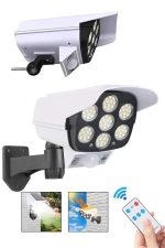 LED Lamba-Güneş Paneli Destekli Uzaktan Kumandalı Solar LED Lamba - Görsel 4