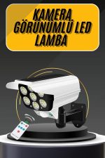 LED Lamba-Güneş Paneli Destekli Uzaktan Kumandalı Solar LED Lamba - Görsel 2
