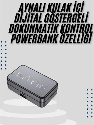 İos Android Uyumlu Bluetooth Kulaklık Kablosuz Kulaklık Yüksek Basslı