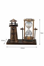 Eyfel Kulesi ve Deniz Feneri Dekoratif Masa Biblosu Hediyelik