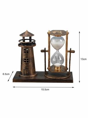 Eyfel Kulesi ve Deniz Feneri Dekoratif Masa Biblosu Hediyelik