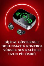 Yeni Nesil Akıllı Saat ve Ucuz Kaliteli Bluetooth Kablosuz Kulaklık Amoled Ekran - Görsel 4