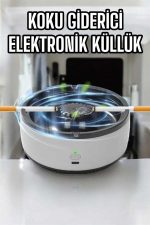 Küllük Duman Giderici Temizlenebilir Elektronik Pilli - Görsel 2