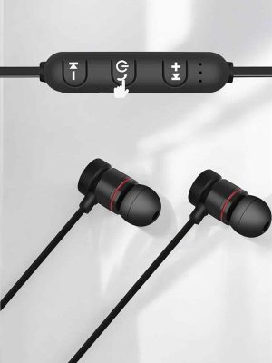 Kablolu Mıknatıslı Sport Kulaklık Bluetooth Bağlantılı