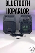 6.5 İnç Kablosuz Hoparlör Bluetooth Bağlantılı Yüksek Ses Kaliteli - Görsel 2