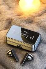 Telefon Standlı Bluetooth Kulaklık Aynalı Yüksek Ses Kaliteli - Görsel 4