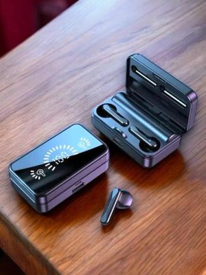 Aynalı Bluetooth Kulaklık Telefon Standlı Dijital Göstergeli