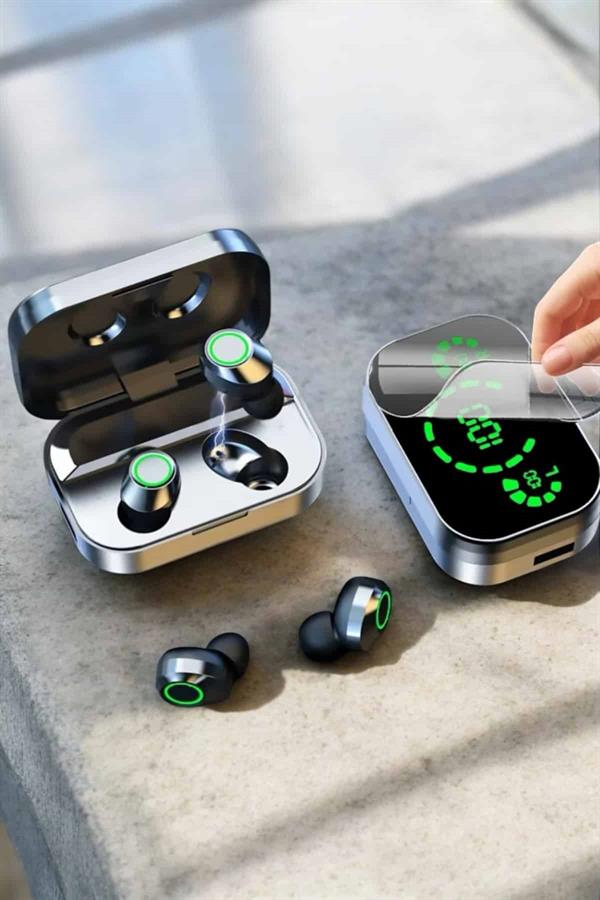 1214079_bluetooth-kulaklik-mikrofonlu-dokunmat-b86c-c.jpg Bluetooth Kulaklık Mikrofonlu Dokunmatik Kontrol ANC Özelliği - Görsel 3