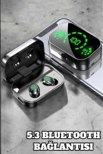 Bluetooth Kulaklık Çift Telefon Desteği ve Suya Dayanıklı Powerbankli - Görsel 5