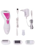 Şarjlı Epilasyon Cihazı Çok Başlıklı Ayak Bakımına Uygun Epilatör Aleti - Görsel 3