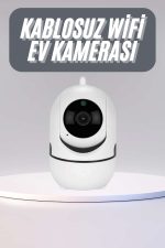 360° Full HD Akıllı Kamera Hareket Sensörlü Wifi Kamera Çocuk Güvenlik Kamerası