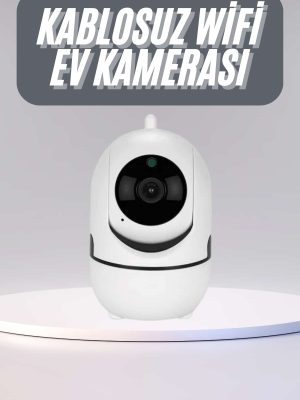 360° Full HD Akıllı Kamera Hareket Sensörlü Wifi Kamera Çocuk Güvenlik Kamerası