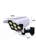 Solar Bahçe Lambası Uzaktan Kumandalı Kamera Görünümlü Hareket Sensörlü - Görsel 5