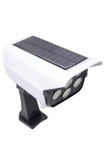 Solar Bahçe Aydınlatması Hareket Sensörlü Uzaktan Kumandalı Kamera Görünümlü - Görsel 5