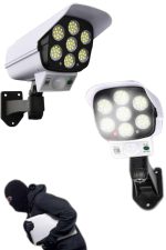 Solar Bahçe Aydınlatması Hareket Sensörlü Uzaktan Kumandalı Kamera Görünümlü - Görsel 2