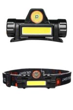 Ledli Şarjlı Kafa Lambası LED Şarjlı Su Geçirmez Kafa Feneri - Görsel 5