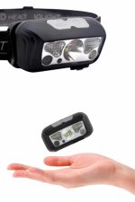 Sensörlü Şarjlı Type-c Şarj Işıklı Kafa Lambası Kamp Lambası - Görsel 2