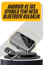 İos Android Uyumlu Bluetooth Kulaklık Kablosuz Kulaklık Yüksek Basslı