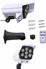 Bahçe Aydınlatması Hareket Sensörlü Led Aydınlatma Kamera Görünümlü - Görsel 4