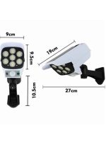 Kamera Görünümlü Led Lamba Dönebilen Bahçe Aydınlatması Duvar Lambası - Görsel 4