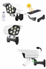 Kamera Görünümlü Led Lamba Dönebilen Bahçe Aydınlatması Duvar Lambası - Görsel 5