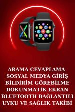 Yeni Nesil Akıllı Saat ve Ucuz Kaliteli Bluetooth Kablosuz Kulaklık Amoled Ekran - Görsel 2