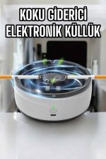 Küllük Duman Giderici Temizlenebilir Elektronik Pilli