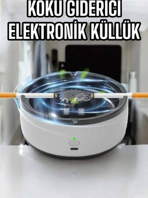 Küllük Duman Giderici Temizlenebilir Elektronik Pilli