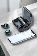 Bluetooth Bağlantılı Suya Dayanıklı, Uzun Pil Ömürlü Kablosuz Kulaklık - Görsel 3