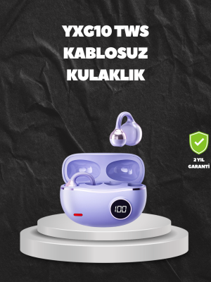 YXG10 TWS Kablosuz Kulak İçi – Elmacık Kemiği İletimli, Şık ve Hafif